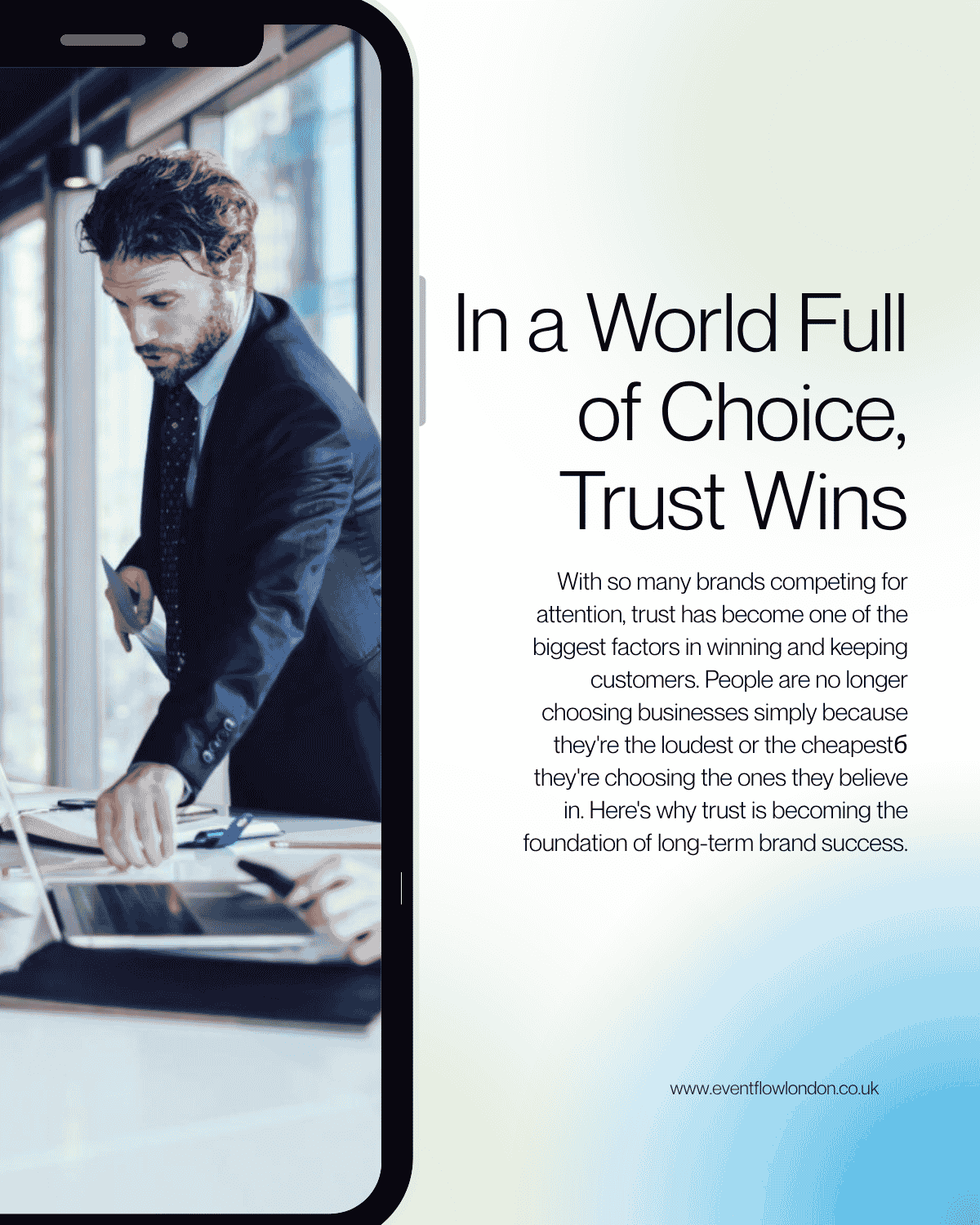In a World Full of Choice, Trust Wins